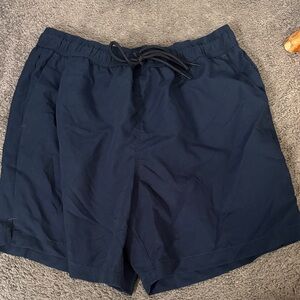 Navy Blue Men's Shorts